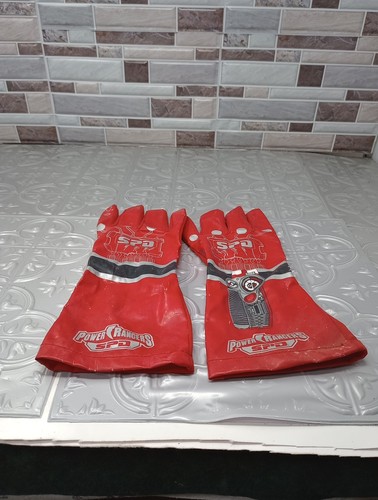 Power rangers red gloves - gloves, spd
